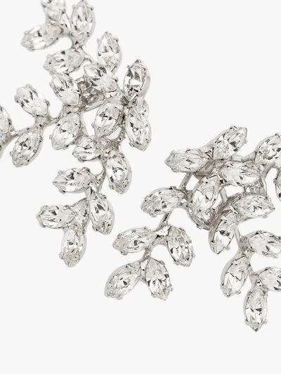 Shop Jennifer Behr Silver Tone Viniette Crystal Earrings