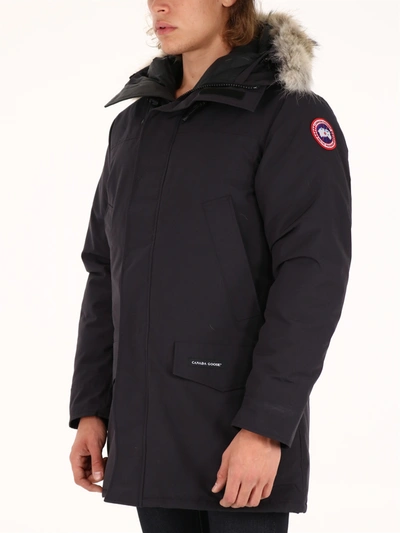 Shop Canada Goose Langford Parka Blue