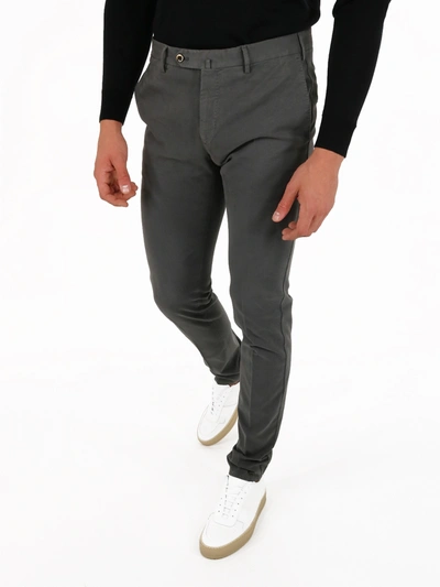 Shop Pt01 Superslim Trousers Gray In Grey
