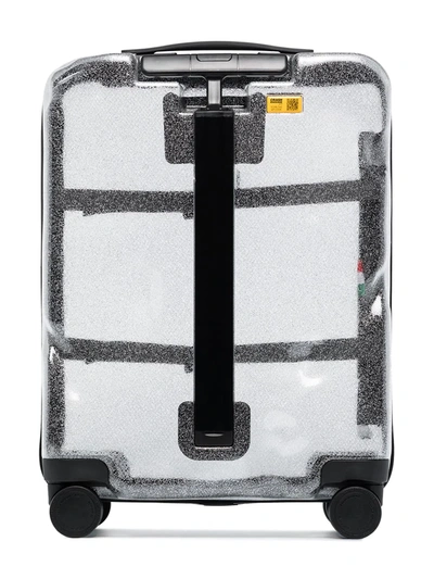 Shop Crash Baggage Small Icon Cabin Suitcase In Silver