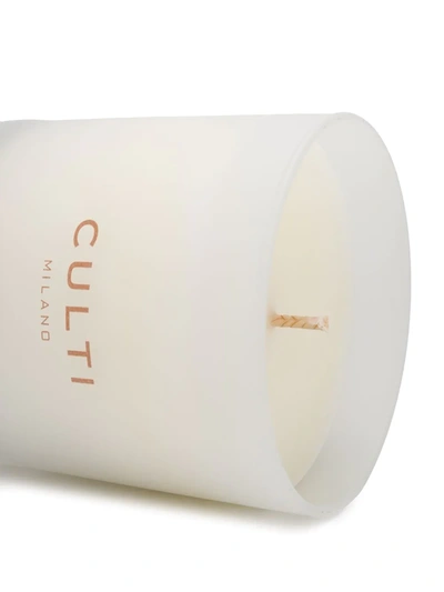 Shop Culti Milano Ebano Candle (270g) In White