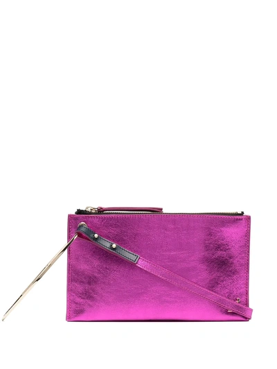 Shop L'autre Chose Purse Shoulder Bags In Pink