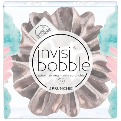 Shop Invisibobble Exclusive  Pun Intended Sprunchie - Pink Satin