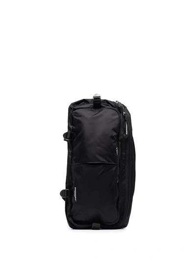 Shop Indispensable Econyl Single Shoulder Strap Backpack In Black
