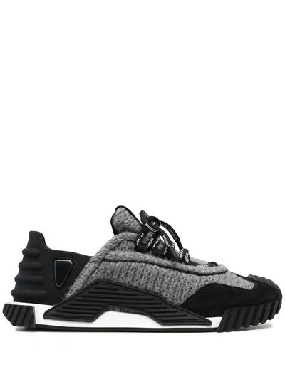 Shop Dolce & Gabbana Ns1 Low-top Sneakers In Black