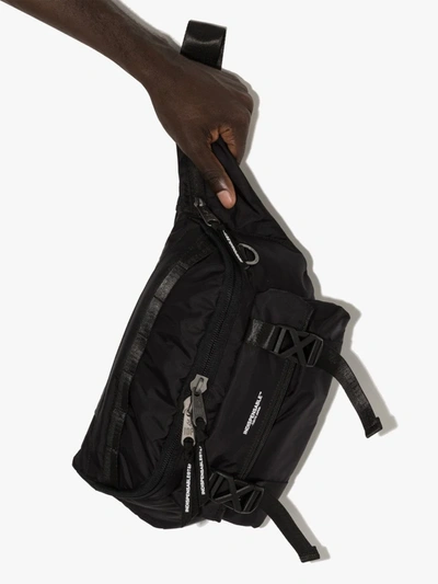 Shop Indispensable Black Attach Econyl Cross Body Bag