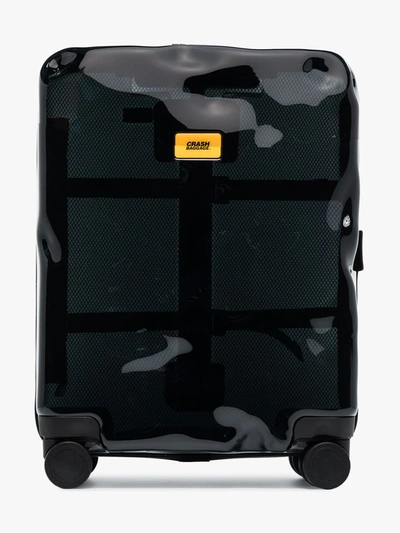 Shop Crash Baggage Black Icon Small Cabin Suitcase