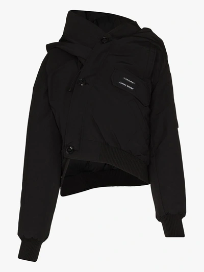 Shop Y/project X Canada Goose Chilliwack Bomber Jacket In Black