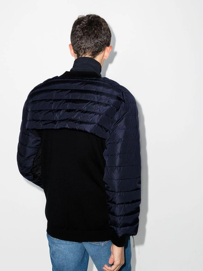 Shop Y/project X Canada Goose Hybridge Padded Jacket In Blue
