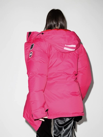 Shop Y/project X Canada Goose Skreslet Puffer Jacket In Pink