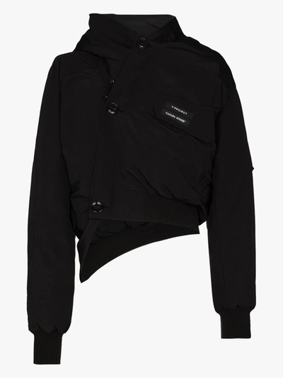 Shop Y/project X Canada Goose Chilliwack Bomber Jacket In Black