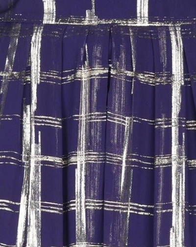 Shop Alberta Ferretti Woman Pants Purple Size 8 Silk, Polyester