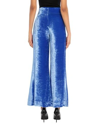 Shop Deitas Woman Pants Azure Size 6 Viscose, Silk In Blue