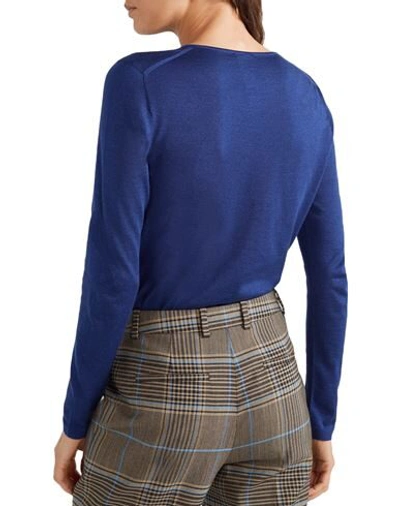 Shop Akris Sweaters In Blue
