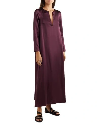 Shop La Collection Long Dresses In Deep Purple