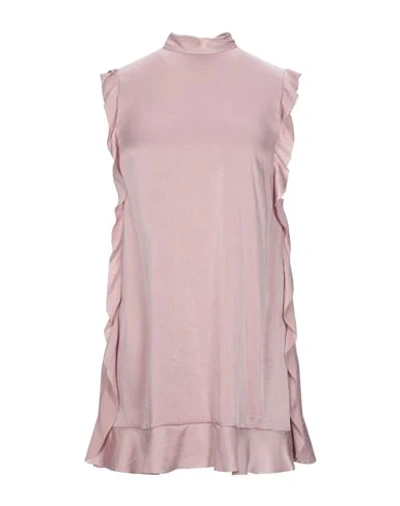 Shop Red Valentino Woman Mini Dress Pink Size 4 Polyester