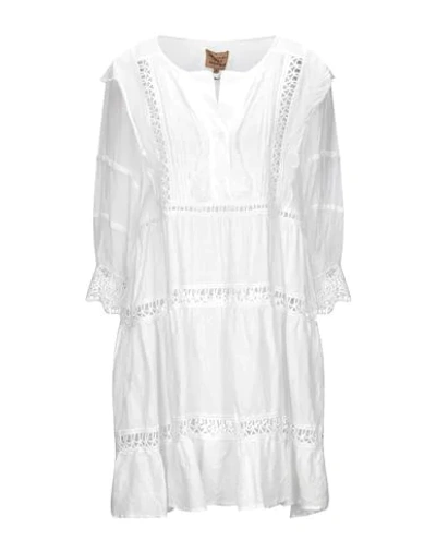 Shop Alessia Santi Short Dress In White