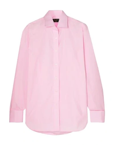 Shop Emma Willis Woman Shirt Pink Size L Cotton