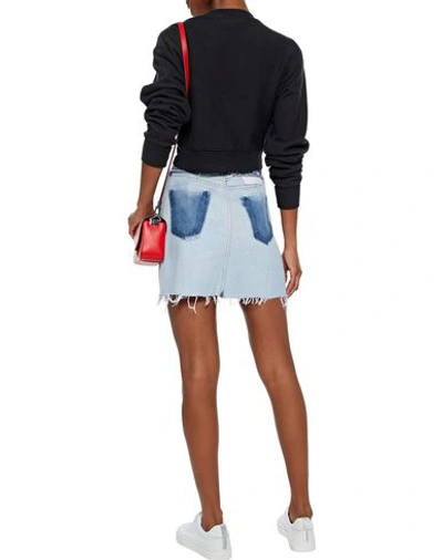 Shop Re/done With Levi's Denim Skirts In Blue