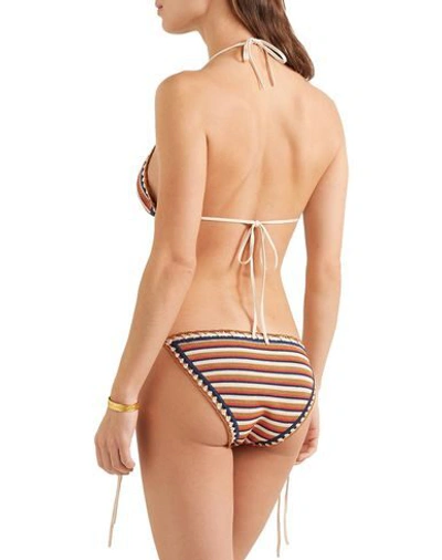 Shop Solid & Striped X Re/done Bikini Bottoms In Camel