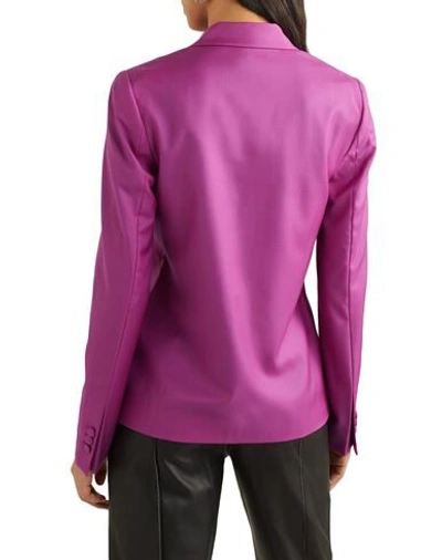 Shop Rta Suit Jackets In Fuchsia