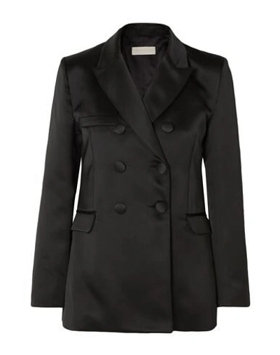 Shop Les Héroïnes By Vanessa Cocchiaro Suit Jackets In Black