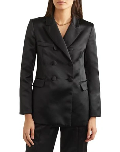 Shop Les Héroïnes By Vanessa Cocchiaro Suit Jackets In Black