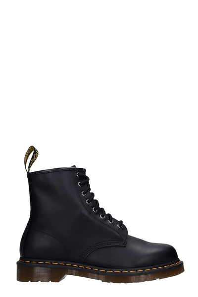 Shop Dr. Martens' 1460 Combat Boots In Black Leather