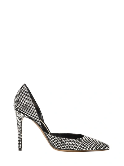 Shop Alexandre Vauthier Alex Crystal Décolleté In Silver