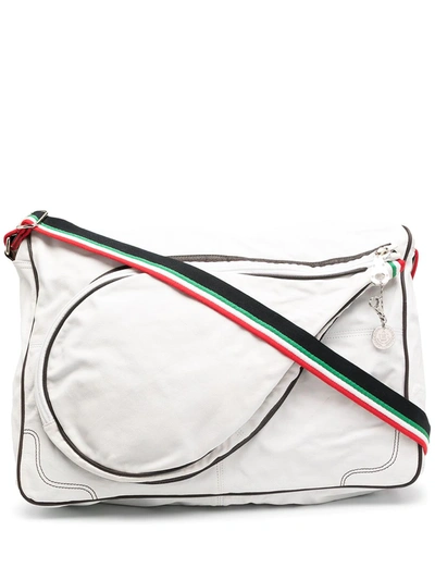 Shop Dolce & Gabbana Racket Shoulder Bag In White