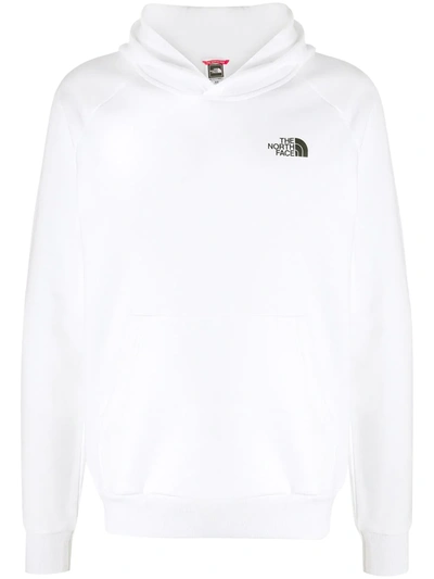 Shop The North Face Graphic Print Hoodie In White