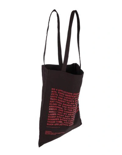 Shop Rick Owens Drkshdw Shoulder Bag In Dark Brown