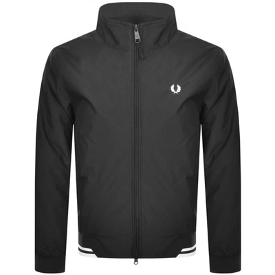 Shop Fred Perry Brentham Jacket Black