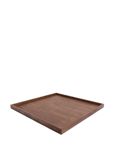 Shop Aytm Large Unity Tray In Brown