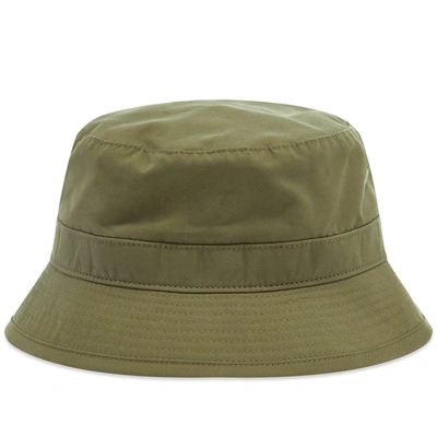 Shop Wtaps Gasket Bucket Hat In Green