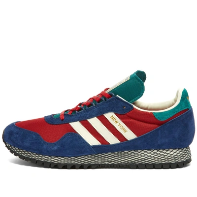 Shop Adidas Originals End. X Adidas 'three Bridges' New York In Red