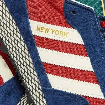 Shop Adidas Originals End. X Adidas 'three Bridges' New York In Red