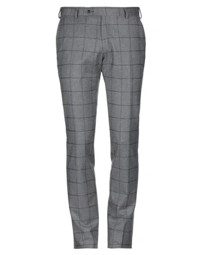 Shop Lubiam Casual Pants In Grey