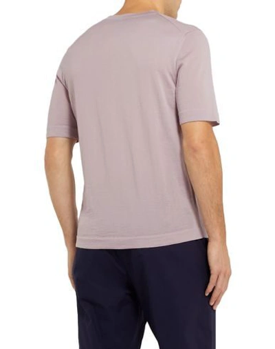 Dunhill Cashmere T-shirt In Purple