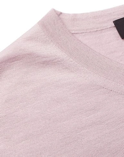 Dunhill Cashmere T-shirt In Purple