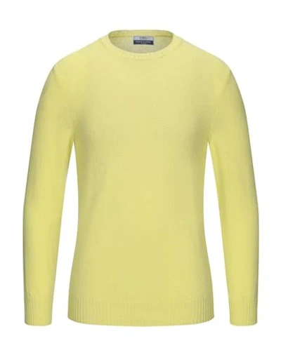 Fedeli Cashmere Blend In Yellow