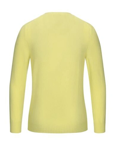Fedeli Cashmere Blend In Yellow