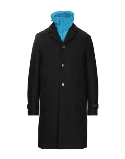 Shop Kenzo Coat In Black