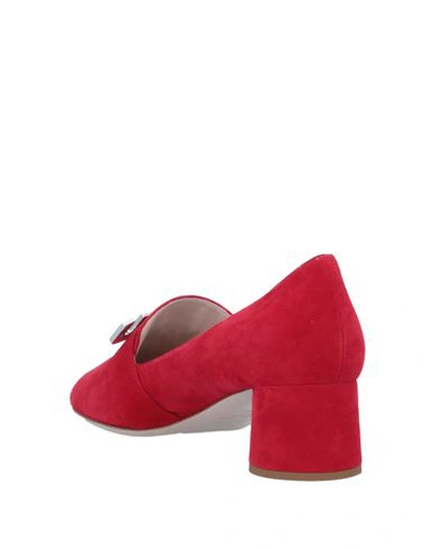 Shop Miu Miu Loafers In Red