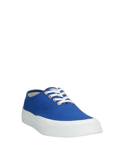 Shop Maison Kitsuné Sneakers In Bright Blue