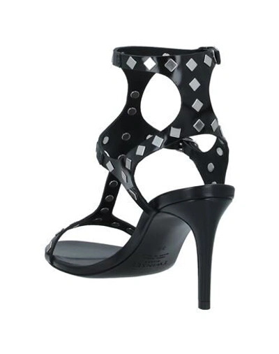 Twinset Sandals In Black