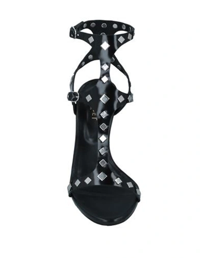Twinset Sandals In Black