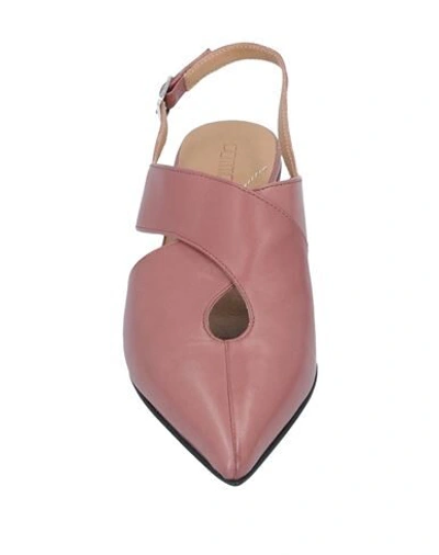 Shop Pomme D'or Woman Pumps Pastel Pink Size 6 Soft Leather