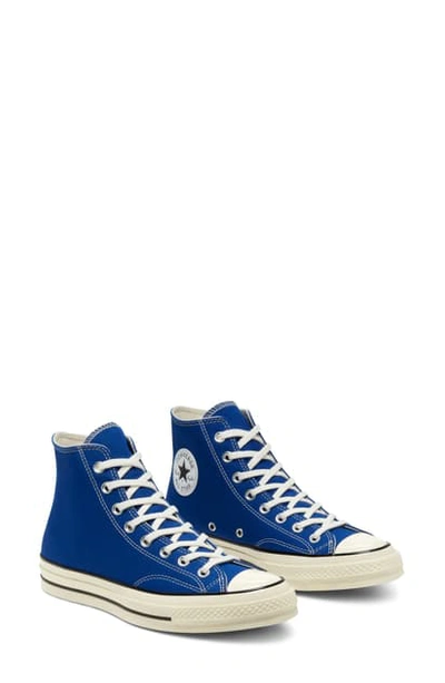 Shop Converse Chuck Taylor All Star 70 High Top Sneaker In Rush Blue/ Egret/ Black