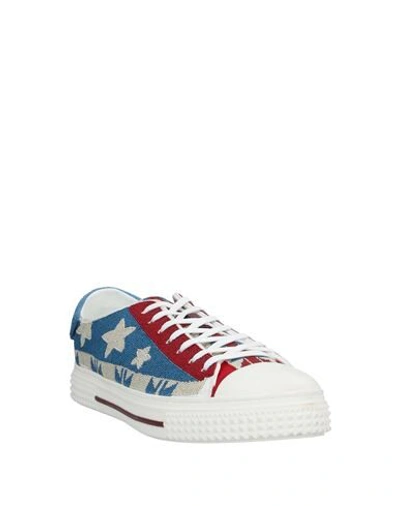 Shop Valentino Sneakers In Azure